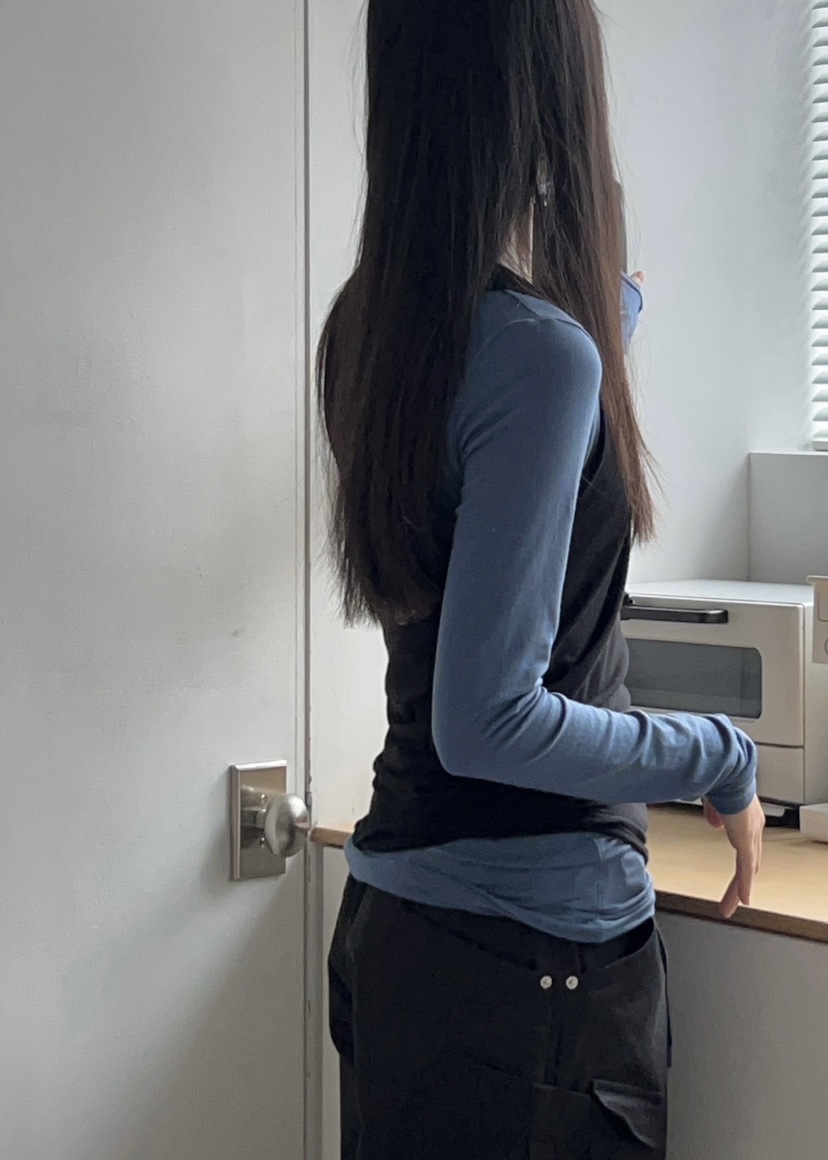 ANOTHER AVENUE東大門實拍女裝新款休閑26春夏人氣長袖T恤ANOTHER AVENUE長袖T恤