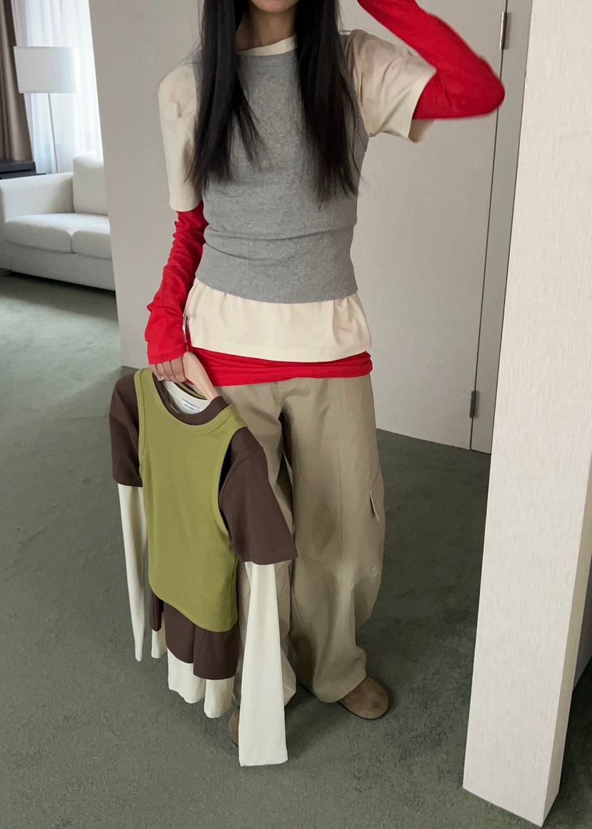 ANOTHER AVENUE東大門實拍女裝新品熱賣推薦職業吊帶背心ANOTHER AVENUE吊帶/背心