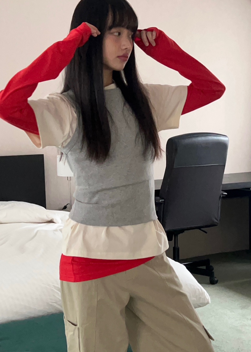 ANOTHER AVENUE東大門實拍女裝新品熱賣推薦職業吊帶背心ANOTHER AVENUE吊帶/背心