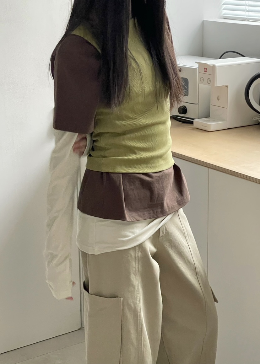 ANOTHER AVENUE東大門實拍女裝新品熱賣推薦職業吊帶背心ANOTHER AVENUE吊帶/背心