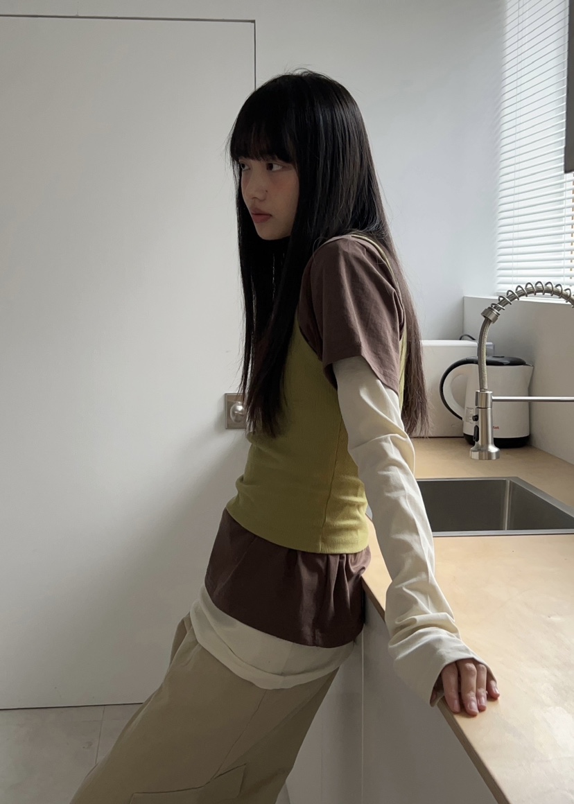 ANOTHER AVENUE東大門實拍女裝新品熱賣推薦職業吊帶背心ANOTHER AVENUE吊帶/背心