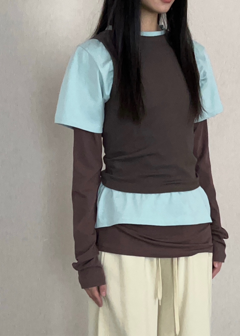 ANOTHER AVENUE東大門實拍女裝新品熱賣推薦職業吊帶背心ANOTHER AVENUE吊帶/背心