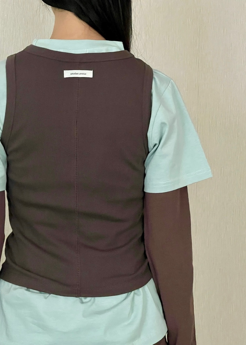 ANOTHER AVENUE東大門實拍女裝新品熱賣推薦職業吊帶背心ANOTHER AVENUE吊帶/背心