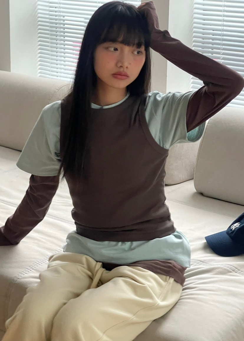 ANOTHER AVENUE東大門實拍女裝新品熱賣推薦職業吊帶背心ANOTHER AVENUE吊帶/背心