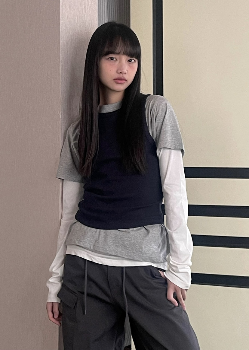 ANOTHER AVENUE東大門實拍女裝新品熱賣推薦職業吊帶背心ANOTHER AVENUE吊帶/背心