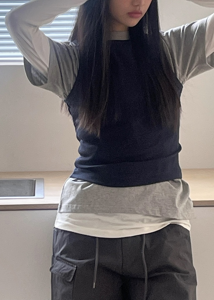 ANOTHER AVENUE東大門實拍女裝新品熱賣推薦職業吊帶背心ANOTHER AVENUE吊帶/背心