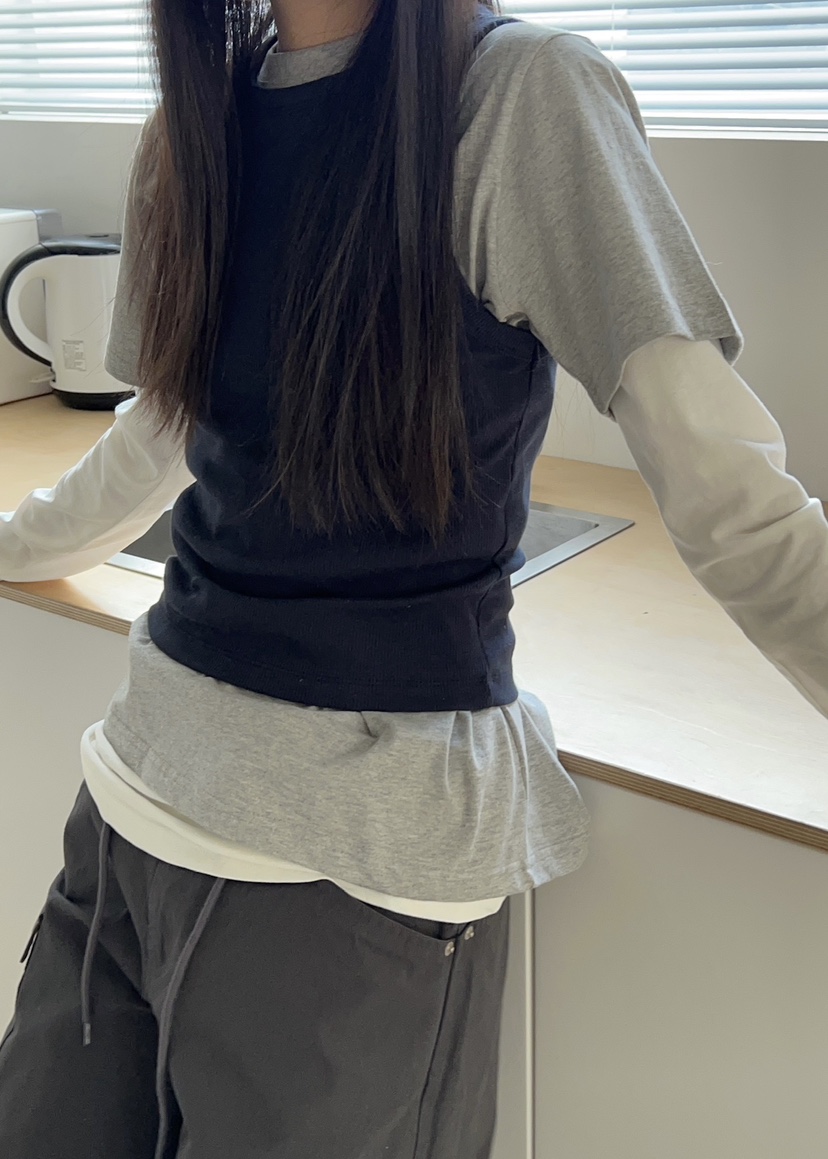 ANOTHER AVENUE東大門實拍女裝新品熱賣推薦職業吊帶背心ANOTHER AVENUE吊帶/背心