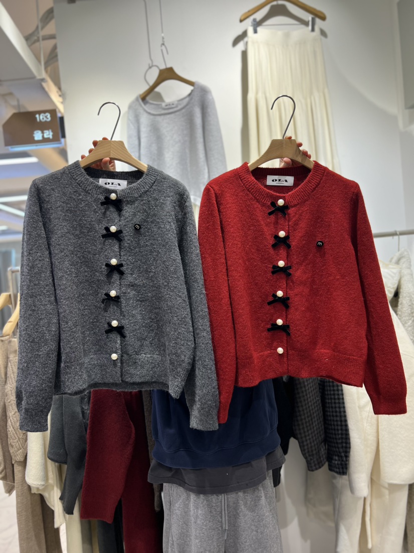 OLA韓國代購女士新款人氣26春夏推薦真品休閑時尚熱賣針織衫mellor/OLA針織衫