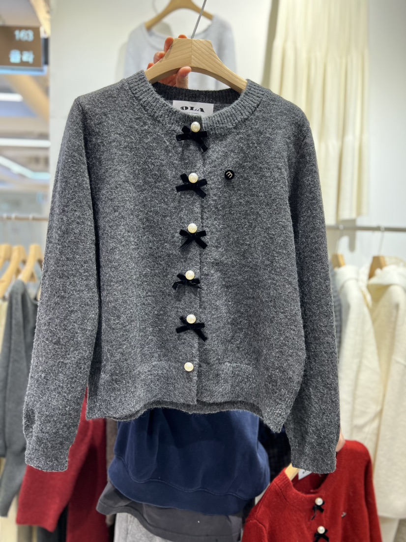 OLA韓國代購女士新款人氣26春夏推薦真品休閑時尚熱賣針織衫mellor/OLA針織衫圖色1