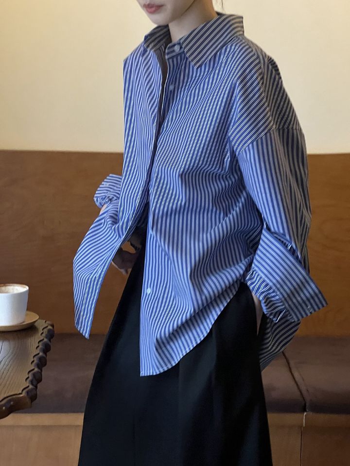 STAY HERE東大門實拍女裝新品推薦職業26春夏襯衫蕾絲衫STAY HERE襯衫/蕾絲衫