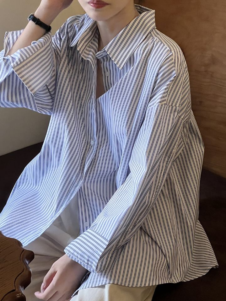 STAY HERE東大門實拍女裝新品推薦職業26春夏襯衫蕾絲衫STAY HERE襯衫/蕾絲衫