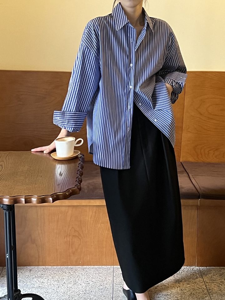 STAY HERE東大門實拍女裝新品推薦職業26春夏襯衫蕾絲衫STAY HERE襯衫/蕾絲衫