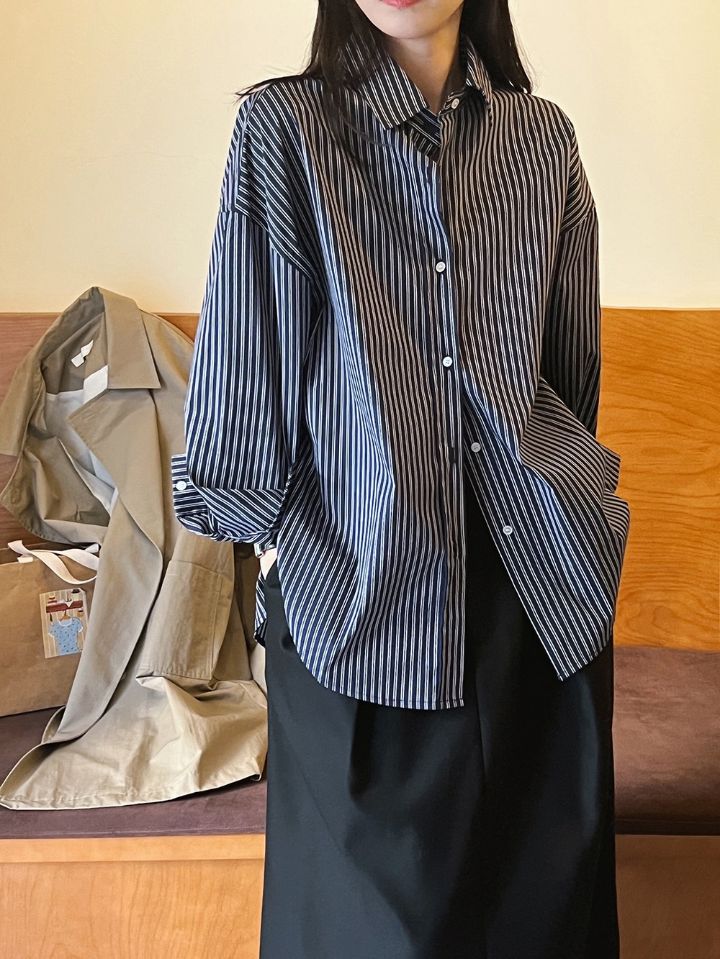 STAY HERE東大門實拍女裝新品推薦職業26春夏襯衫蕾絲衫STAY HERE襯衫/蕾絲衫