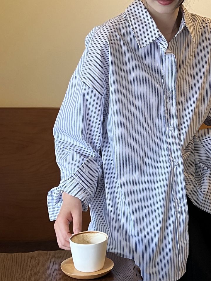 STAY HERE東大門實拍女裝新品推薦職業26春夏襯衫蕾絲衫STAY HERE襯衫/蕾絲衫