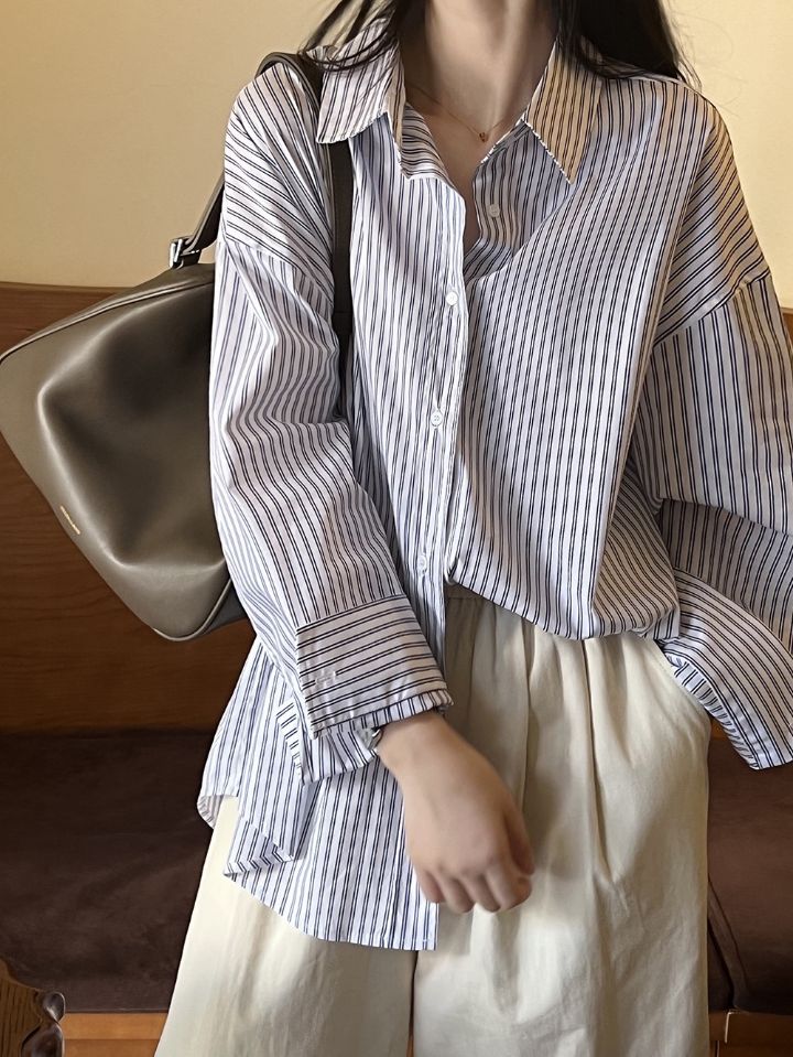 STAY HERE東大門實拍女裝新品推薦職業26春夏襯衫蕾絲衫STAY HERE襯衫/蕾絲衫