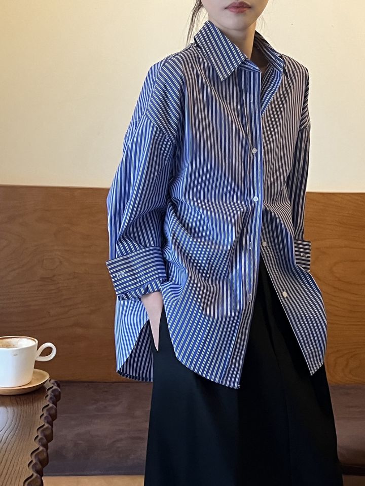 STAY HERE東大門實拍女裝新品推薦職業26春夏襯衫蕾絲衫STAY HERE襯衫/蕾絲衫