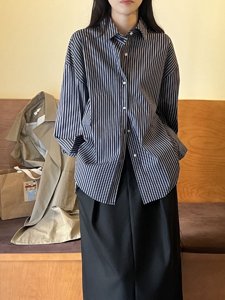 STAY HERE東大門實拍女裝新品推薦職業26春夏襯衫蕾絲衫STAY HERE襯衫/蕾絲衫圖色1