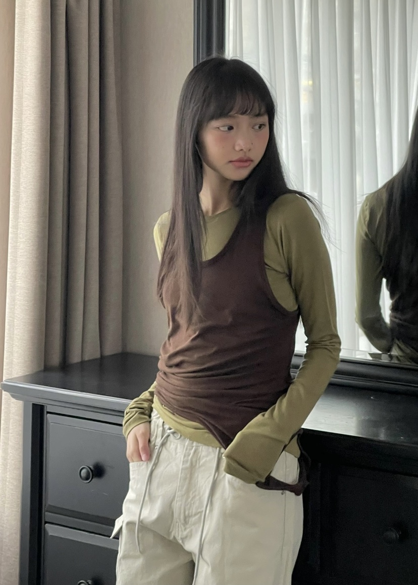 ANOTHER AVENUE東大門代購女士新款真品時尚職業吊帶背心ANOTHER AVENUE吊帶/背心