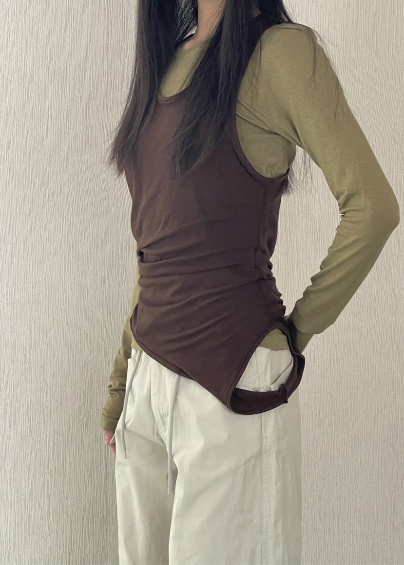 ANOTHER AVENUE東大門代購女士新款真品時尚職業吊帶背心ANOTHER AVENUE吊帶/背心