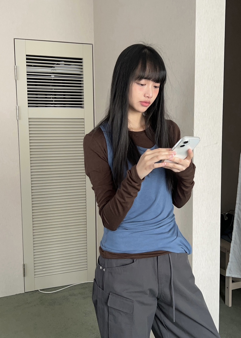 ANOTHER AVENUE東大門代購女士新款真品時尚職業吊帶背心ANOTHER AVENUE吊帶/背心