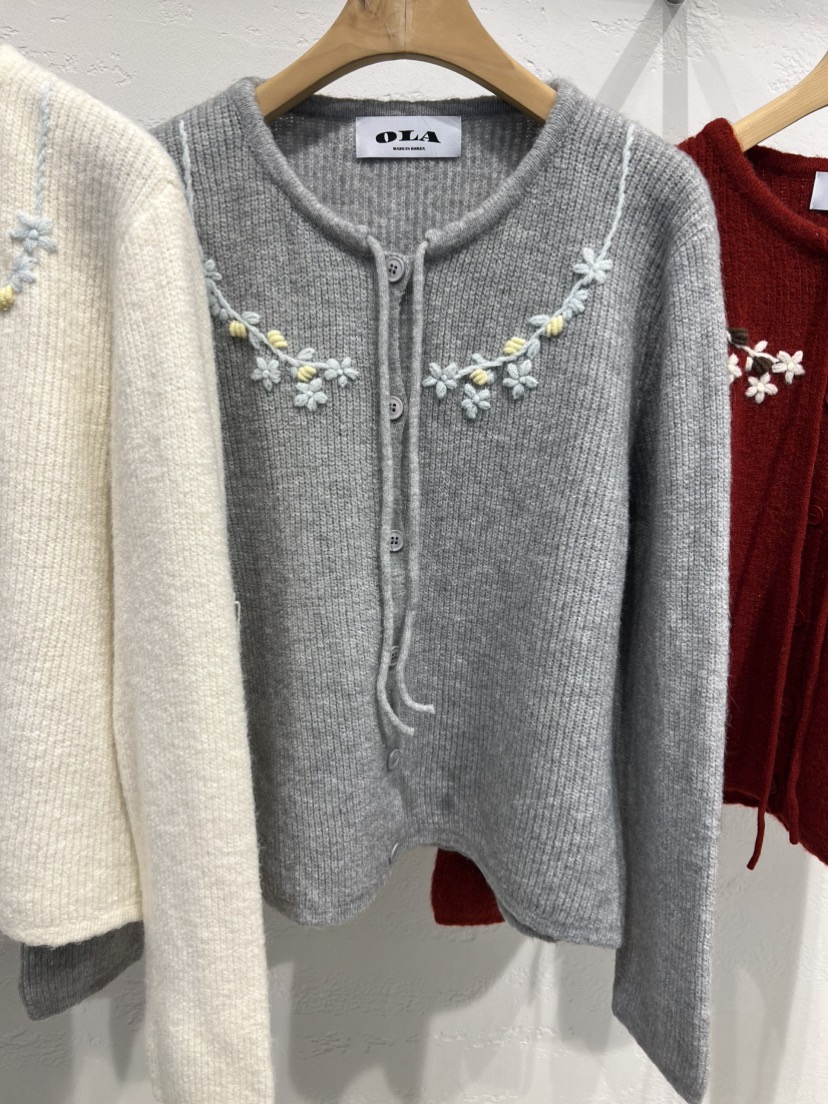 OLA韓國直郵女裝新款時尚休閑人氣職業推薦真品熱賣針織衫mellor/OLA針織衫