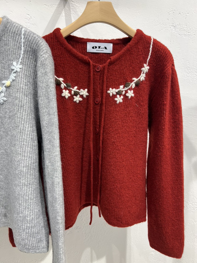 OLA韓國直郵女裝新款時尚休閑人氣職業推薦真品熱賣針織衫mellor/OLA針織衫