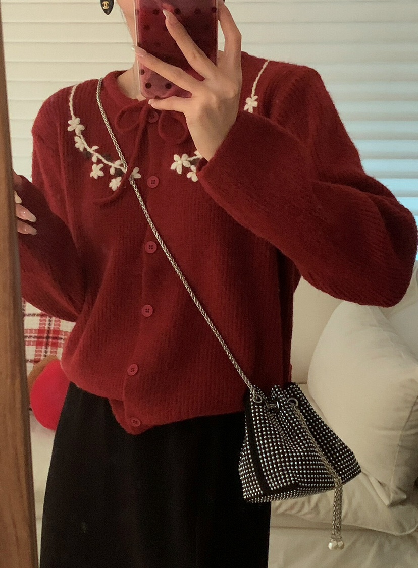 OLA韓國直郵女裝新款時尚休閑人氣職業推薦真品熱賣針織衫mellor/OLA針織衫