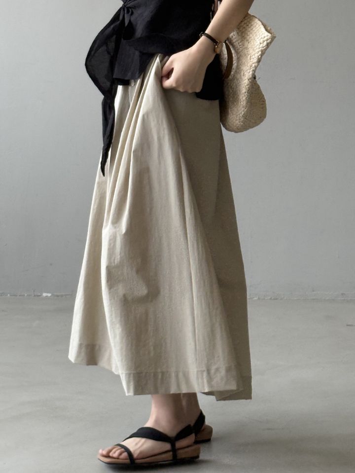 STAY HERE東大門直郵女裝新品26春夏推薦真品人氣長裙紐扣STAY HERE長裙