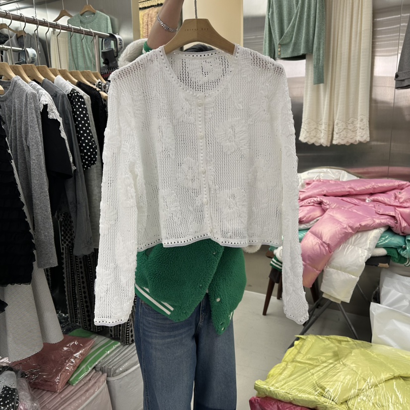 CORNER韓國代購女裝新品休閑職業熱賣推薦襯衫蕾絲衫春款CORNER.302襯衫/蕾絲衫圖色1