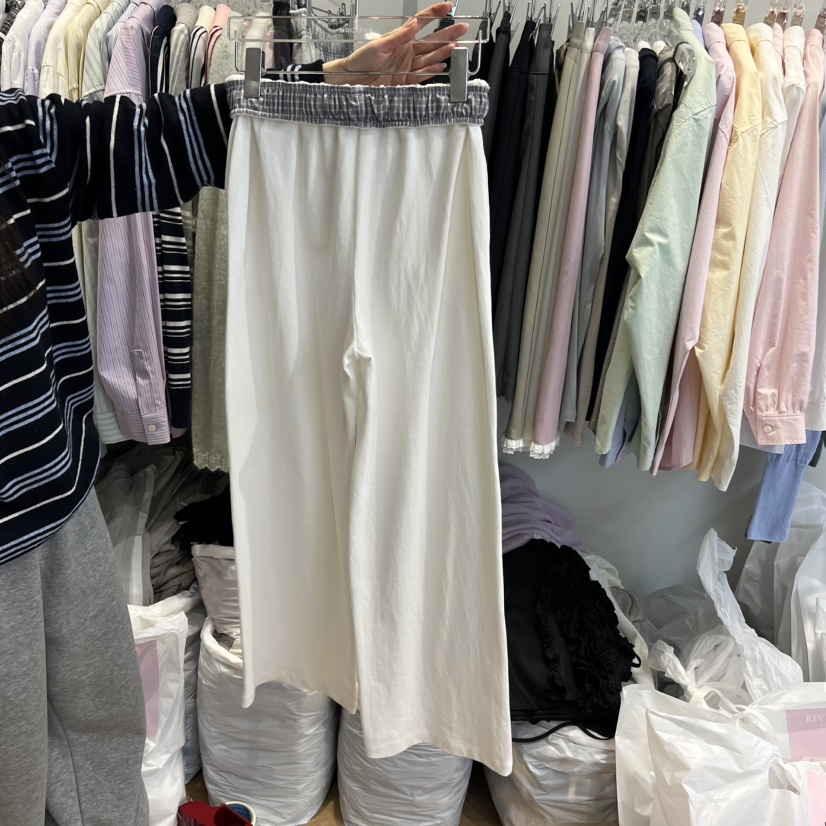 RIVEROOM東大門實拍女士新品26春夏熱賣人氣時尚真品休閑褲RIVEROOM休閑褲