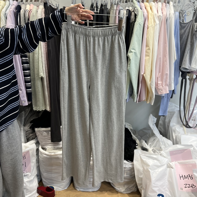 RIVEROOM東大門實拍女士新品26春夏熱賣人氣時尚真品休閑褲RIVEROOM休閑褲圖色2