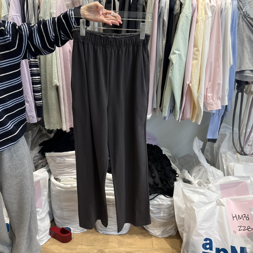RIVEROOM東大門實拍女士新品26春夏熱賣人氣時尚真品休閑褲RIVEROOM休閑褲圖色3
