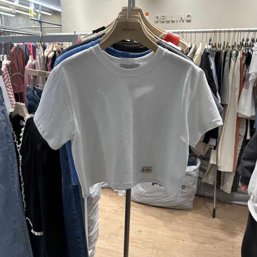 DELLING東大門代購女士新品時尚推薦職業熱賣26春夏T恤春款DELLINGT恤圖色1