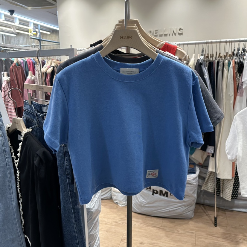 DELLING東大門代購女士新品時尚推薦職業熱賣26春夏T恤春款DELLINGT恤圖色3