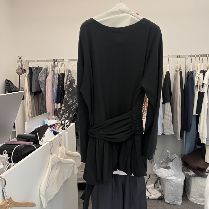 SALONDEMAG韓國直郵女士新品人氣休閑職業連衣裙不含項鏈SALONDEMAG連衣裙