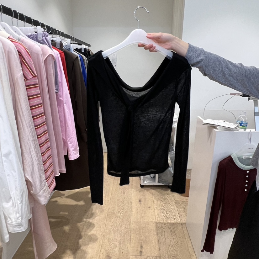 RUMIRU/AWEAR東大門實拍女士新品真品時尚長袖T恤不含項鏈awear/RUMIRU長袖T恤圖色3