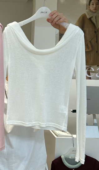 RUMIRU/AWEAR東大門實拍女士新品真品時尚長袖T恤不含項鏈awear/RUMIRU長袖T恤圖色5