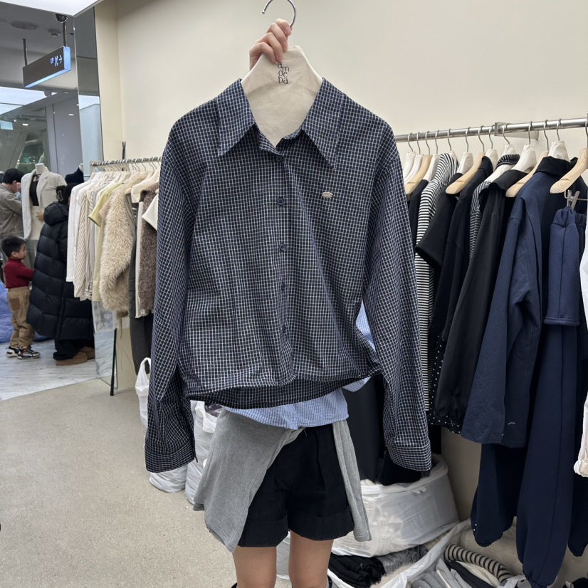 AMOEBA東大門直郵女裝新款推薦熱賣職業人氣襯衫蕾絲衫春款AMOEBA襯衫/蕾絲衫圖色2