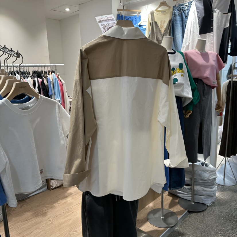 DELLING韓國直郵女士新品26春夏職業人氣熱賣襯衫蕾絲衫春款DELLING襯衫/蕾絲衫