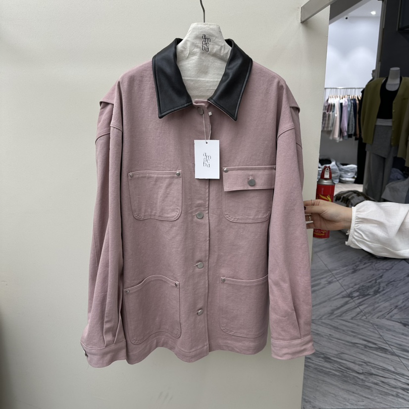 AMOEBA東大門直郵女裝新品真品休閑熱賣推薦時尚夾克春款AMOEBA夾克圖色2