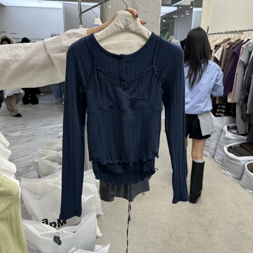 AMOEBA韓國代購女裝新款真品推薦時尚人氣熱賣休閑套裝春款AMOEBA套裝圖色1