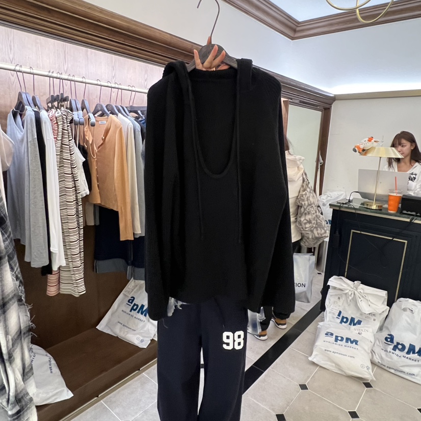 VIRKIN東大門實拍女裝新品人氣時尚休閑26春夏衛衣不含內搭VIRKIN衛衣圖色3