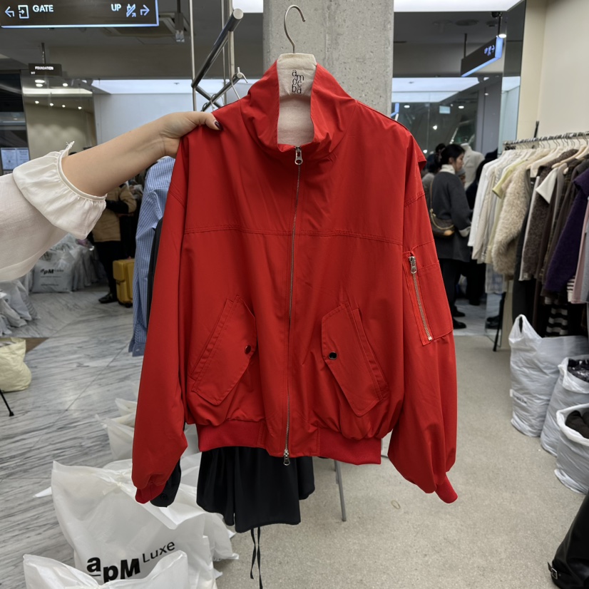 AMOEBA東大門直郵女士新款熱賣26春夏人氣休閑職業夾克春款AMOEBA夾克圖色2