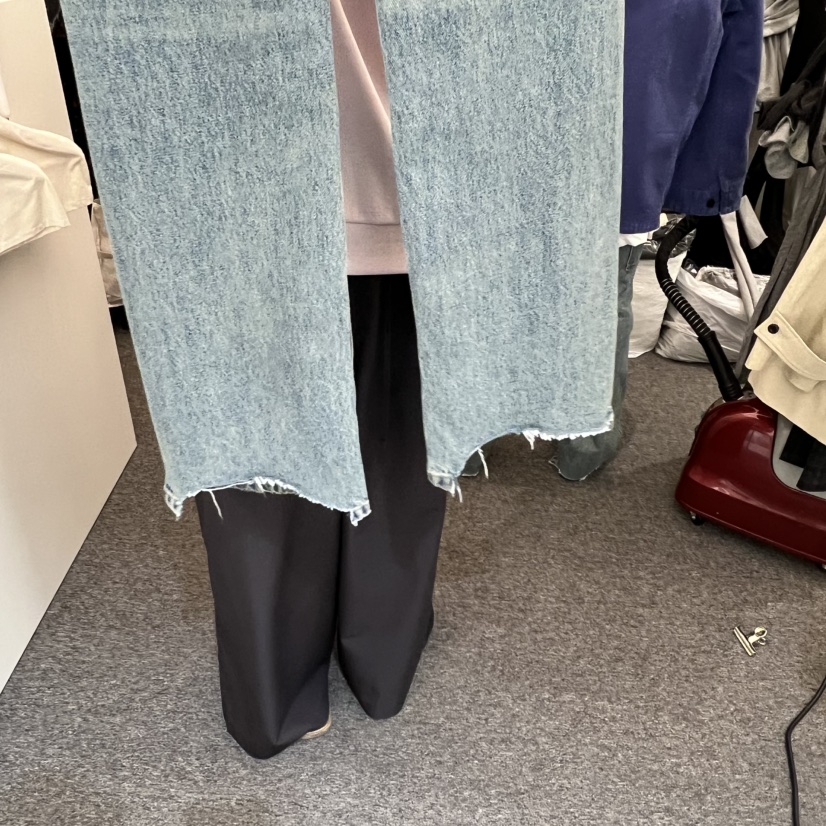 SALONDEMAG韓國代購女裝新品人氣熱賣真品推薦休閑牛仔褲SALONDEMAG牛仔褲