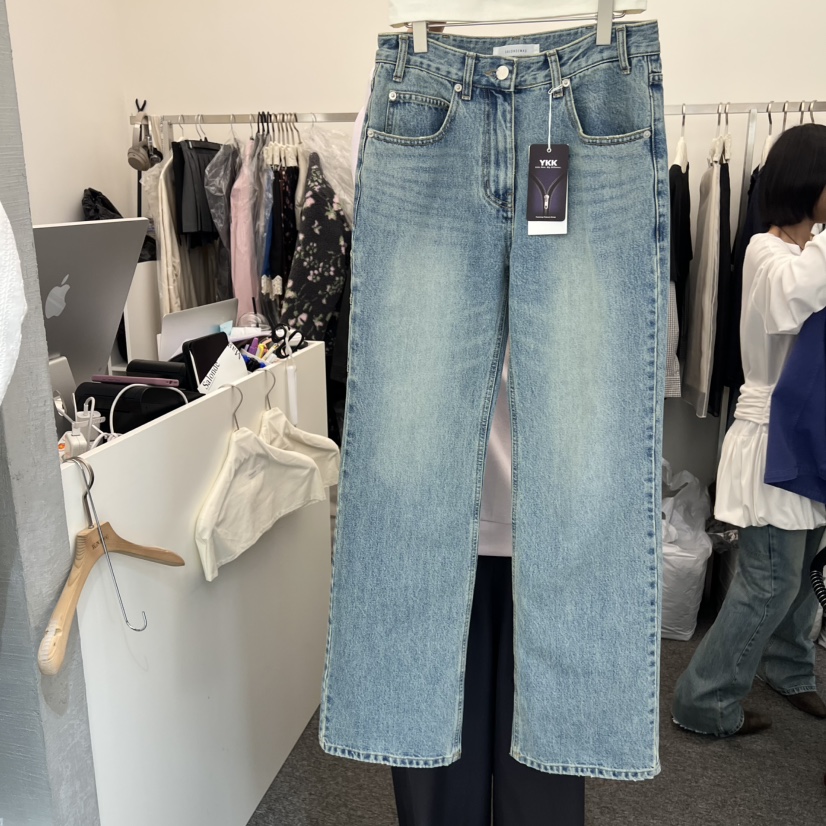 SALONDEMAG韓國代購女裝新品人氣熱賣真品推薦休閑牛仔褲SALONDEMAG牛仔褲圖色1
