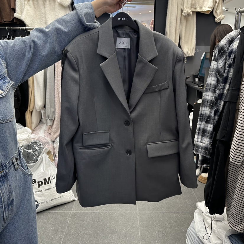 A-DEL韓國直郵女裝新款休閑26春夏人氣時尚熱賣夾克春款A-DEL夾克圖色1