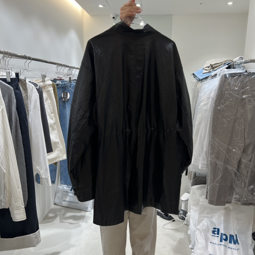 THE REST韓國直郵女裝新品休閑時尚推薦26春夏熱賣夾克皮革THE REST/UNNOEUD夾克