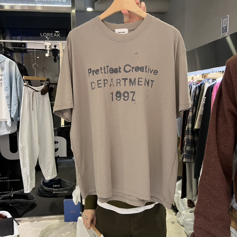 BANY ANCO韓國代購女士新款熱賣人氣真品休閑時尚推薦T恤BANY ANCOT恤圖色2