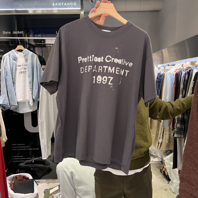 BANY ANCO韓國代購女士新款熱賣人氣真品休閑時尚推薦T恤BANY ANCOT恤圖色3