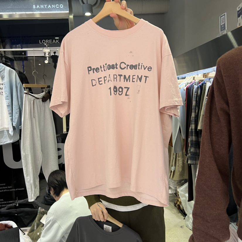 BANY ANCO韓國代購女士新款熱賣人氣真品休閑時尚推薦T恤BANY ANCOT恤圖色4